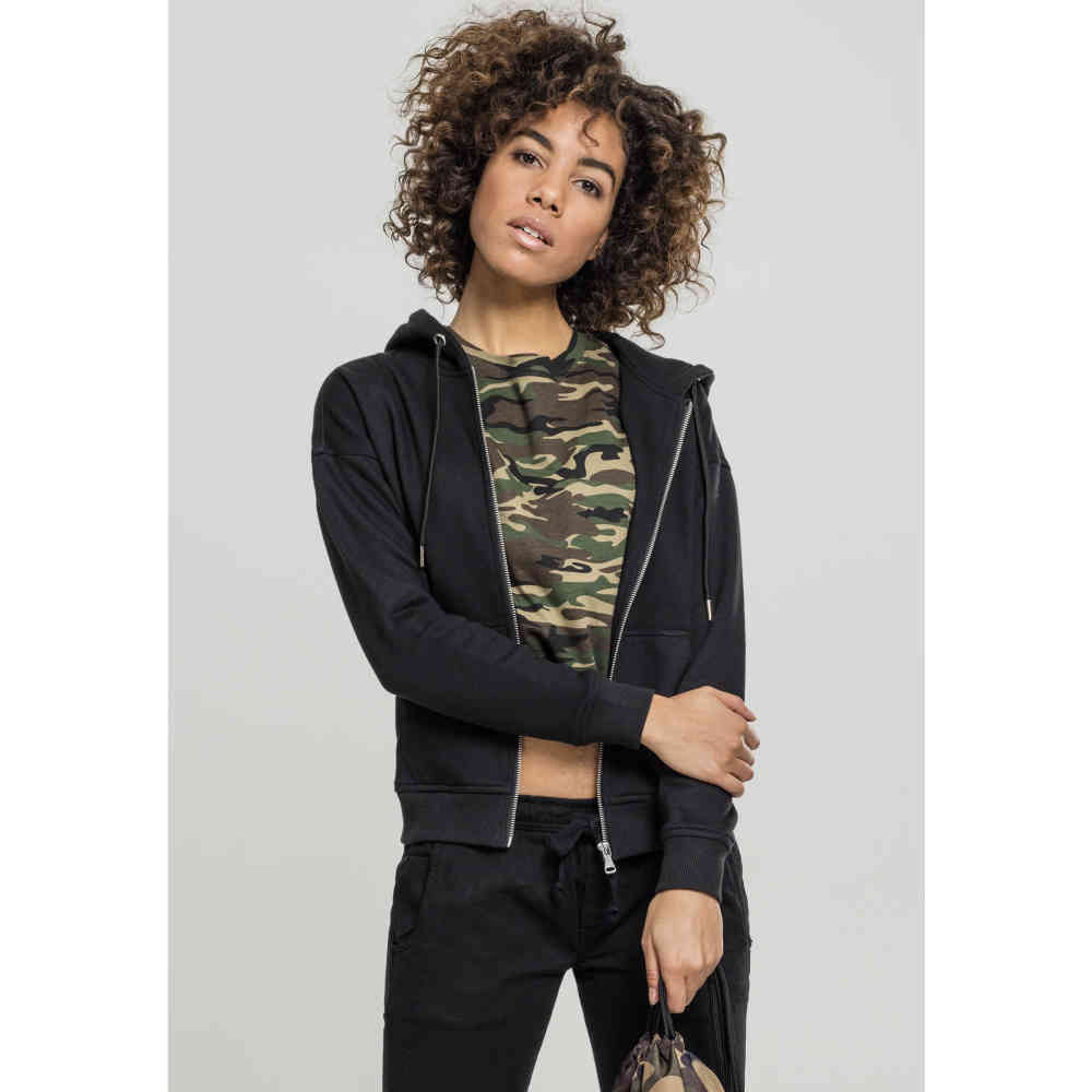 Urban Classics - Classic Veste zip à capuche - Noir